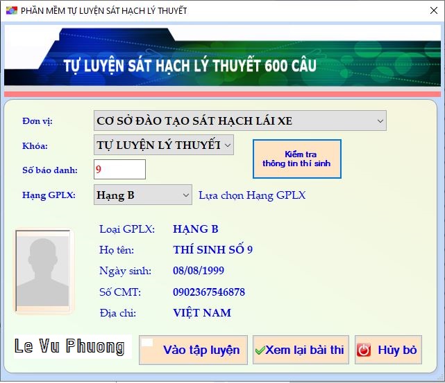 Phần mềm ôn thi lý thuyết của Cục CSGT năm 2025