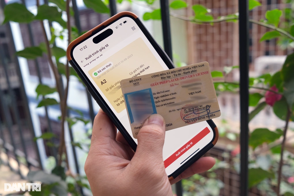 Giấy phép lái xe thẻ PET