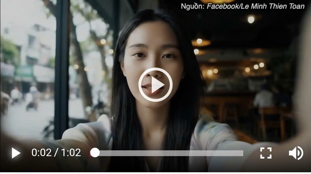 Hình ảnh ví dụ: video AI do Google veo3 tạo ra